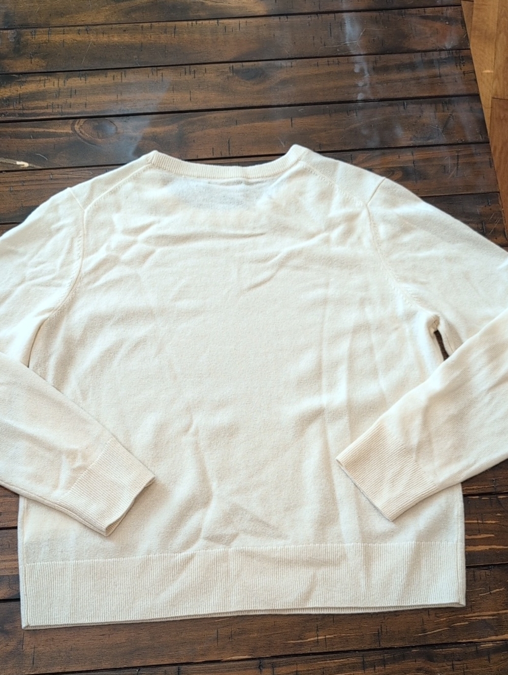 Quince Mongolian Cashmere Crewneck Sweater Lightweight - Picture 7 of 8